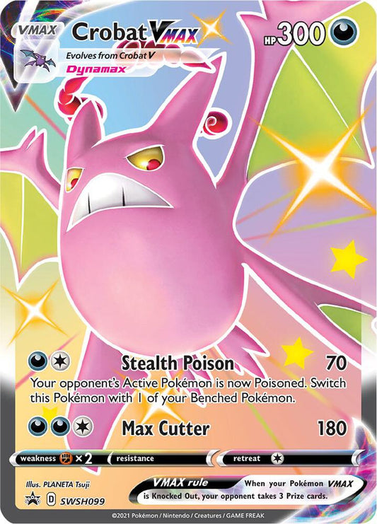 Crobat VMAX - SWSH099 - SWSH099 Promo SWSH: Sword & Shield Promo Cards