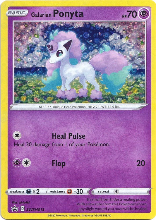 Galarian Ponyta - SWSH013 (General Mills Promo) SWSH013 Promo Miscellaneous Cards & Products Pokémon card