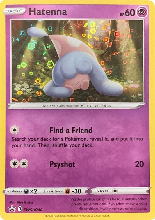 Hatenna - SWSH040 (General Mills Promo) SWSH040 Promo Miscellaneous Cards & Products Pokémon card