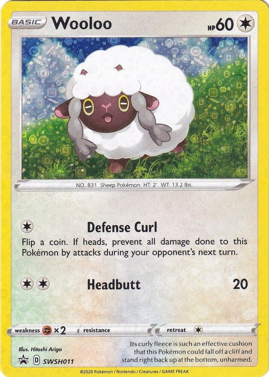 Wooloo - SWSH011 (General Mills) SWSH011 Promo Miscellaneous Cards & Products Pokémon card