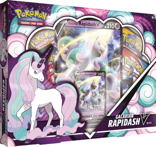 Galarian Rapidash V Box Battle Styles Pokémon card