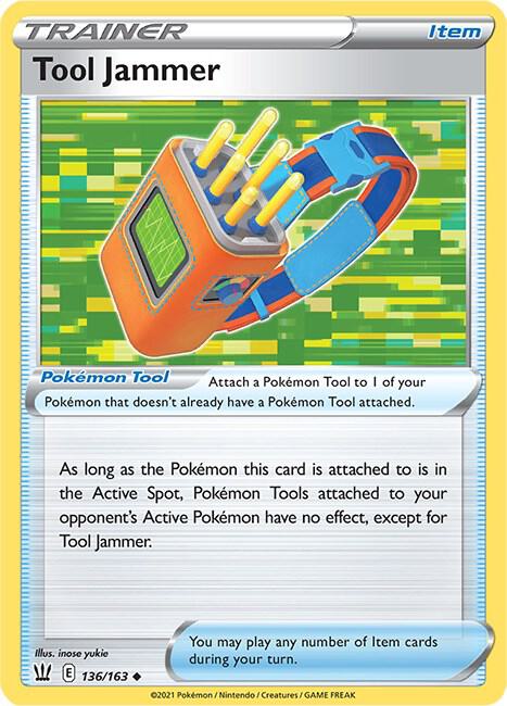Tool Jammer 136/163 Uncommon Battle Styles Pokémon card