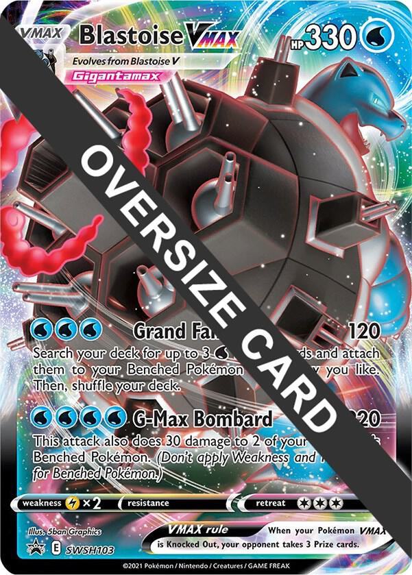 Blastoise VMAX - SWSH103 SWSH103 Promo Jumbo Cards Pokémon card