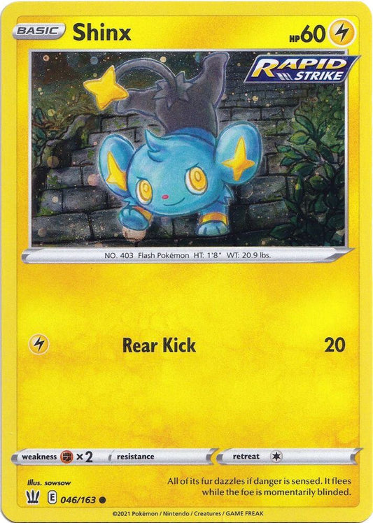 Shinx - 046/163 (Cosmos Holo) 046/163 Promo Miscellaneous Cards & Products Pokémon card