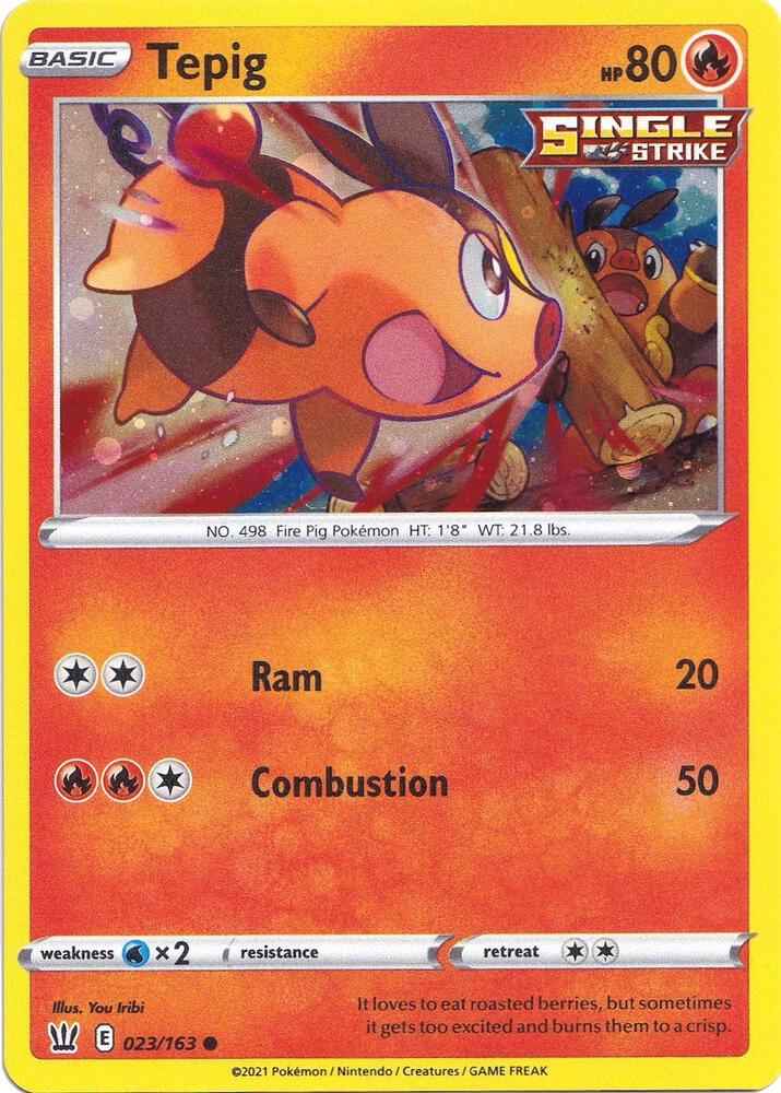 Tepig - 023/163 (Cosmos Holo) Promo Miscellaneous Cards & Products