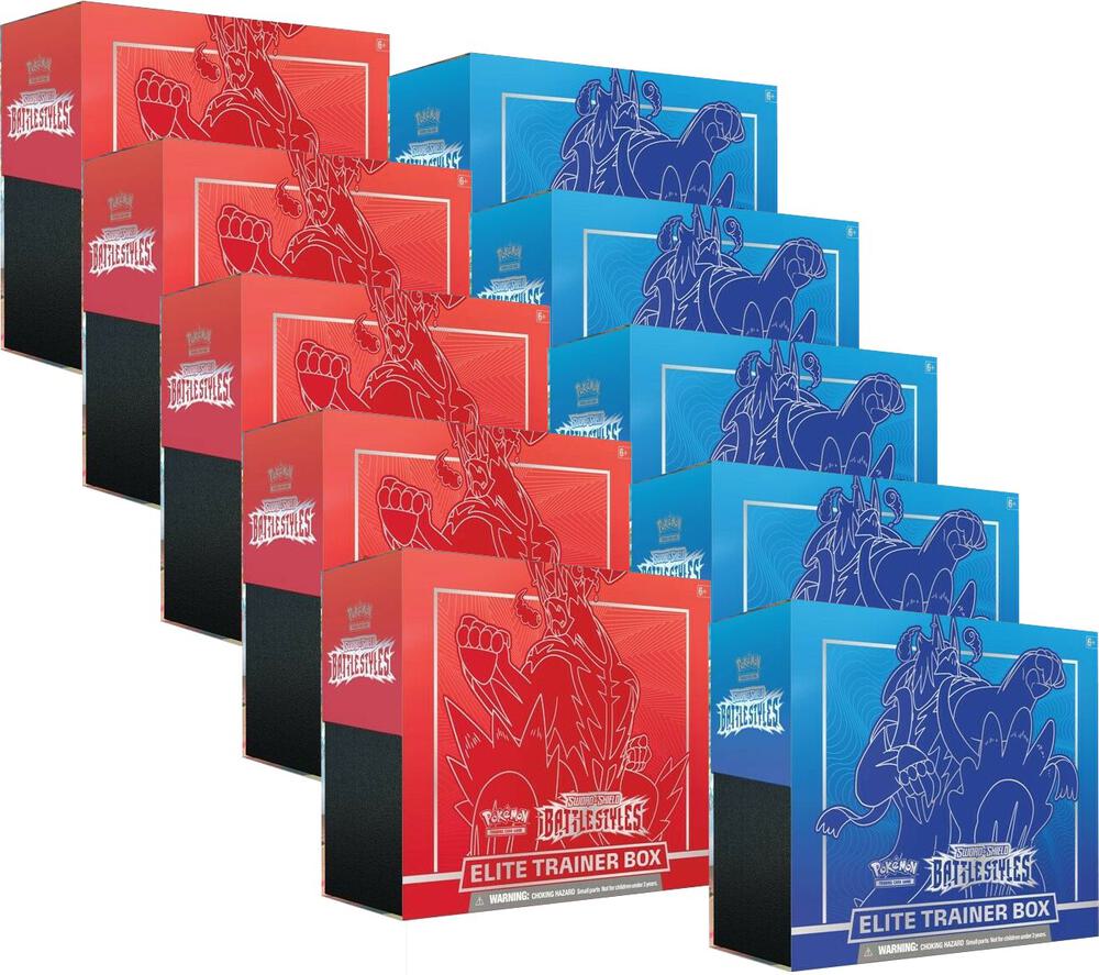 Battle Styles Elite Trainer Box Case Pokémon card