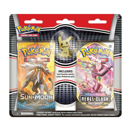 Collector's Pin Two Pack Blisters [Mimikyu] - Miscellaneous Cards & Products
