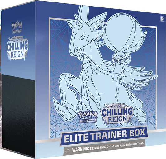 Chilling Reign Elite Trainer Box [Ice Rider Calyrex] Pokémon card