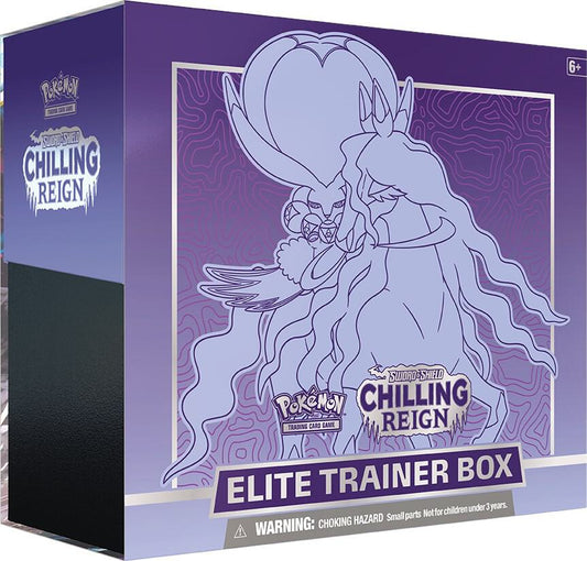Chilling Reign Elite Trainer Box [Shadow Rider Calyrex] Pokémon card