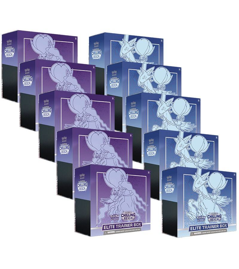 Chilling Reign Elite Trainer Box Case Pokémon card