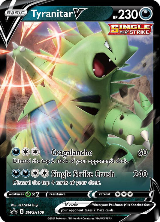 Tyranitar V - SWSH109 SWSH109 Promo Sword & Shield Promo Cards Pokémon card