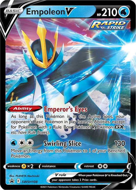 Empoleon V - SWSH108 SWSH108 Promo Sword & Shield Promo Cards Pokémon card