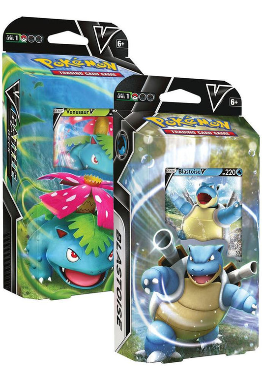 Blastoise V/Venusaur V Battle Decks [Set of 2] Miscellaneous Cards & Products Pokémon card