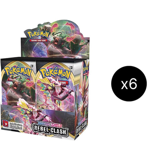 Rebel Clash Booster Box Case - SWSH02: Rebel Clash