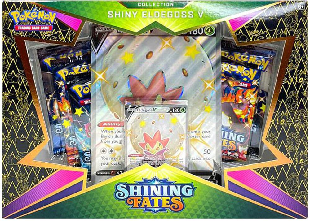 Shining Fates Collection [Shiny Eldegoss V] Pokémon card