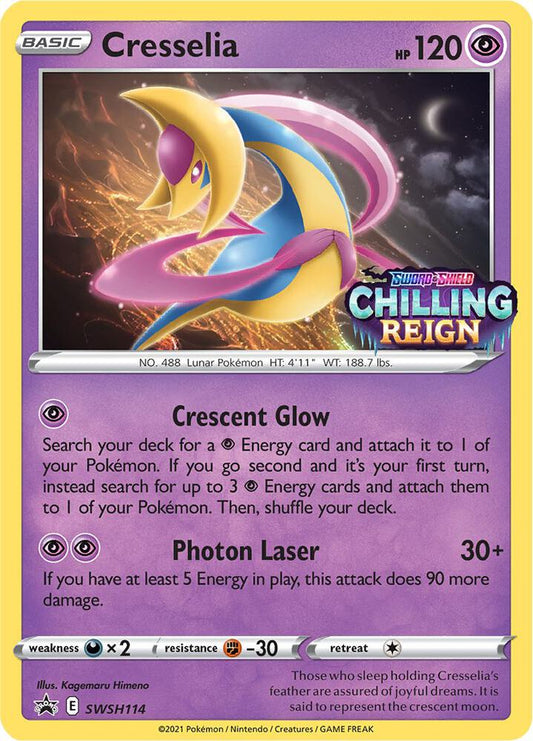 Cresselia - SWSH114 (Prerelease) SWSH114 Promo Sword & Shield Promo Cards Pokémon card