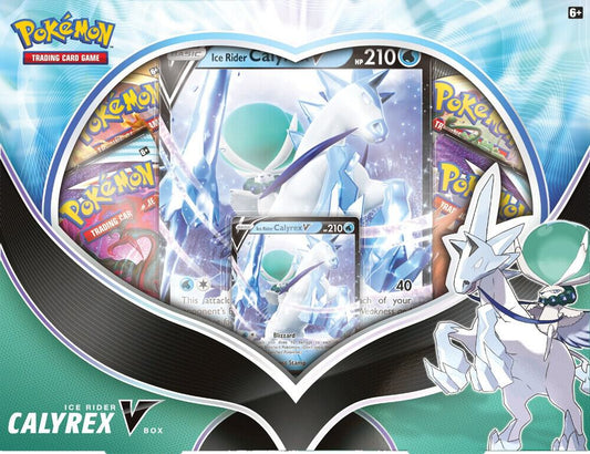 Ice Rider Calyrex V Box Chilling Reign Pokémon card