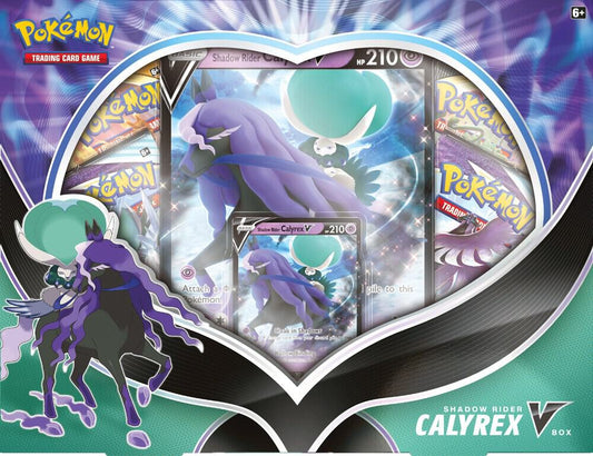 Shadow Rider Calyrex V Box Chilling Reign Pokémon card