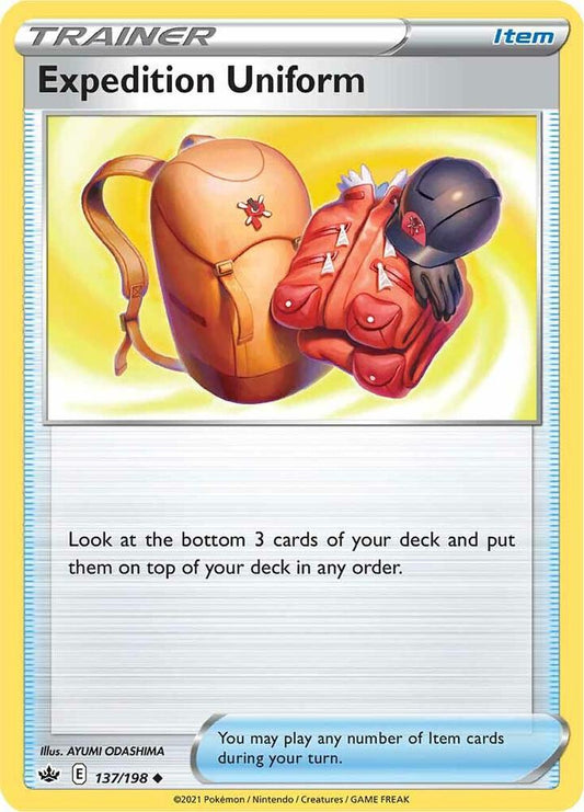 Expedition Uniform 137/198 Uncommon Chilling Reign Pokémon card