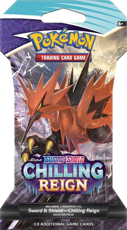 Chilling Reign Sleeved Booster Pack Pokémon card