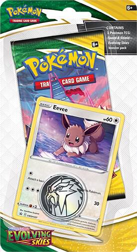 Evolving Skies Single Pack Blister [Eevee] Pokémon card