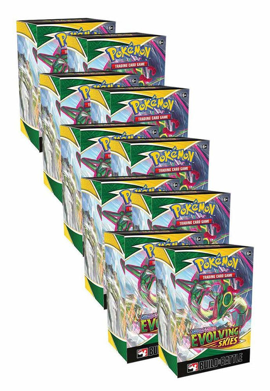 Evolving Skies Build & Battle Box Display Pokémon card