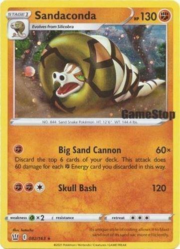 Sandaconda - 082/163 (Gamestop Exclusive) 082/163 Promo Miscellaneous Cards & Products Pokémon card