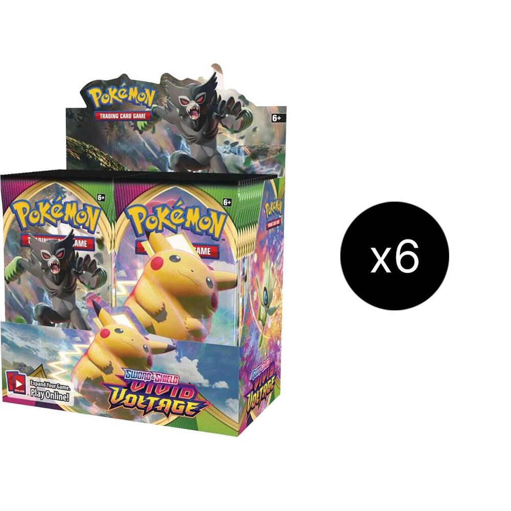 Vivid Voltage Booster Box Case Pokémon card