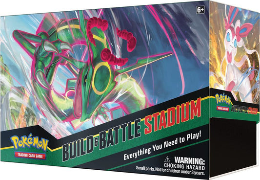 Evolving Skies Build & Battle Stadium Pokémon card