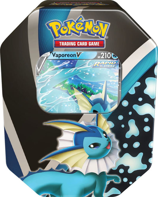 Eevee Evolutions Tin [Vaporeon V] Miscellaneous Cards & Products Pokémon card