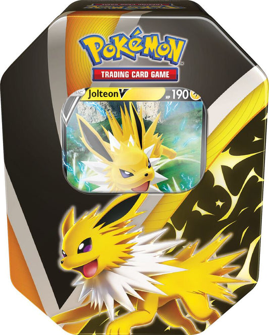 Eevee Evolutions Tin [Jolteon V] Miscellaneous Cards & Products Pokémon card