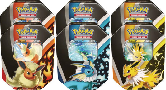 Eevee Evolutions Tin Case Miscellaneous Cards & Products Pokémon card