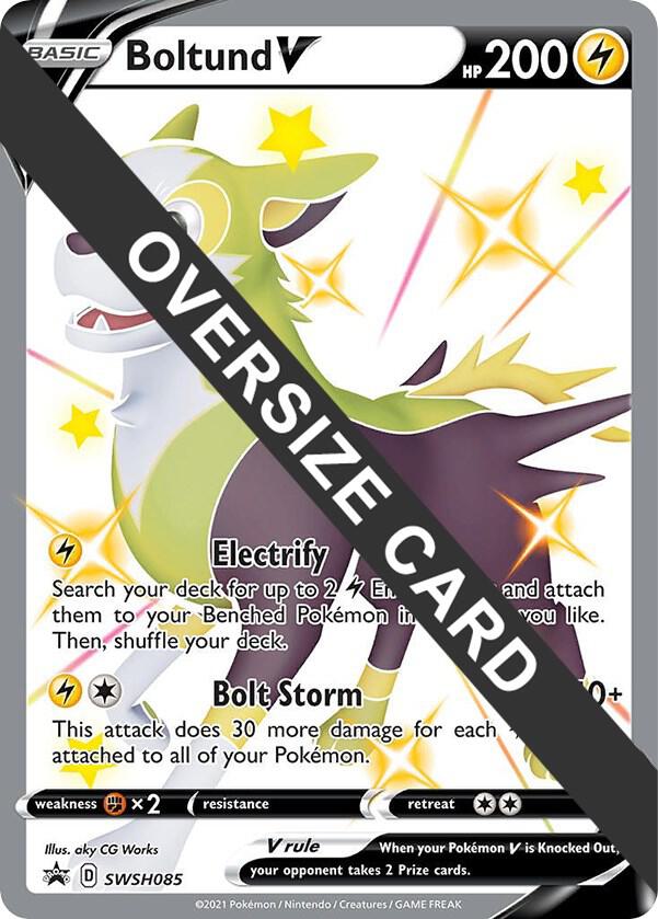 Boltund V - SWSH085 SWSH085 Promo Jumbo Cards Pokémon card