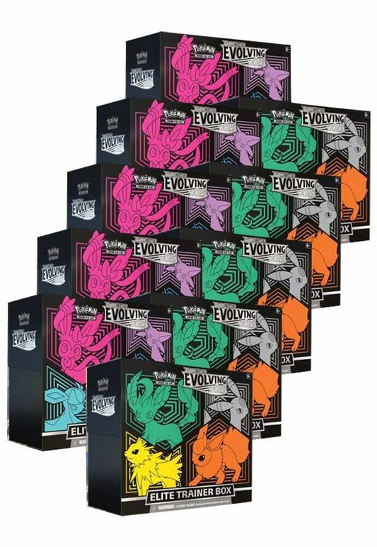 Evolving Skies Elite Trainer Box Case Pokémon card