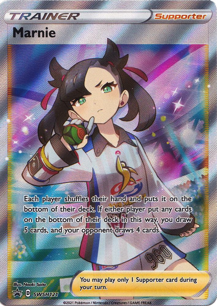 Marnie - SWSH121 - SWSH121 Promo SWSH: Sword & Shield Promo Cards