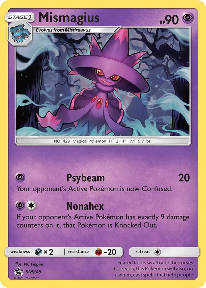 Mismagius - SM245 SM245 Promo SM Promos Pokémon card