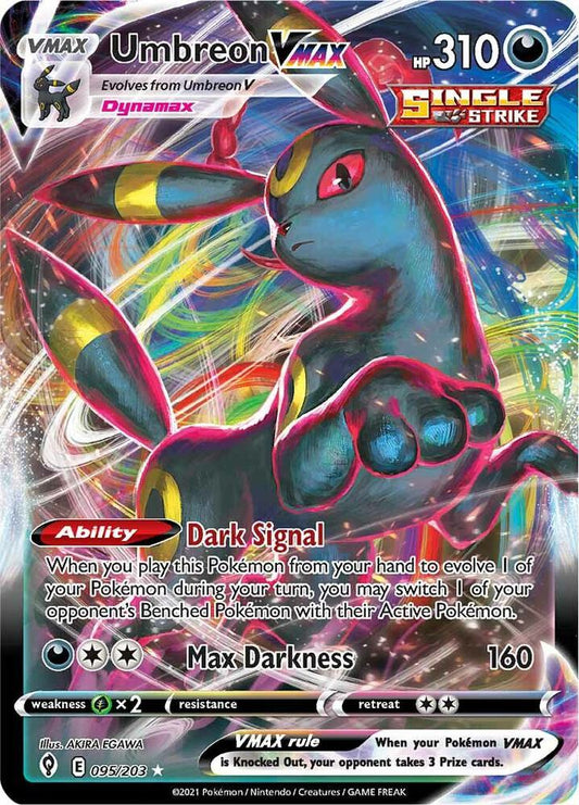 Umbreon VMAX 095/203 Ultra Rare Evolving Skies Pokémon card