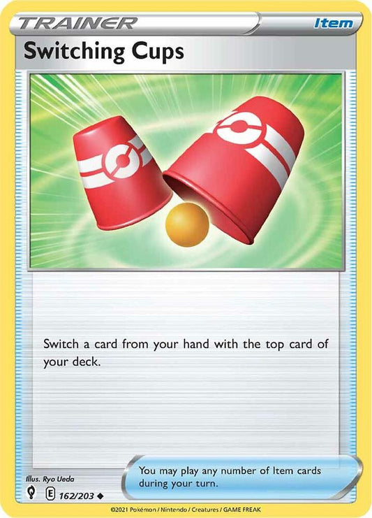 Switching Cups - 162/203 Uncommon SWSH07: Evolving Skies