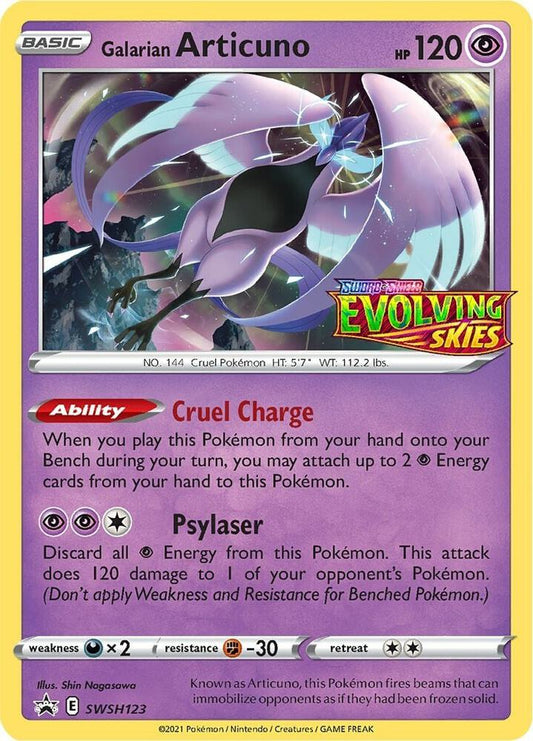 Galarian Articuno - SWSH123 (Prerelease) SWSH123 Promo Sword & Shield Promo Cards Pokémon card