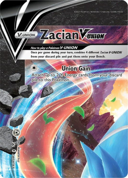 Zacian V-UNION - SWSH163 SWSH163 Promo Sword & Shield Promo Cards Pokémon card