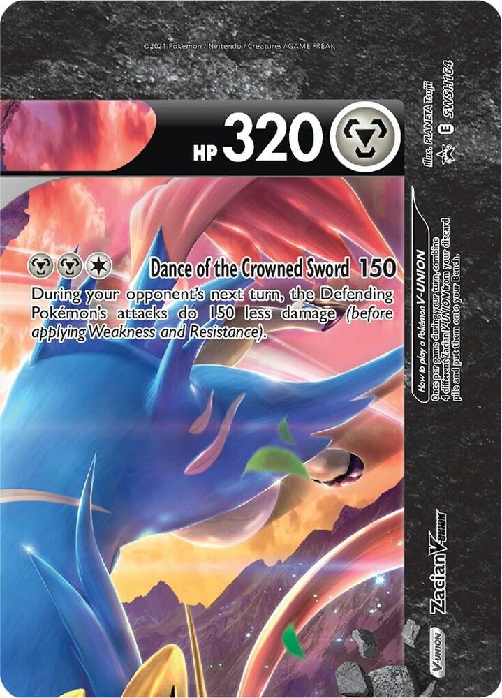 Zacian V-UNION - SWSH164 - SWSH164 Promo SWSH: Sword & Shield Promo Cards