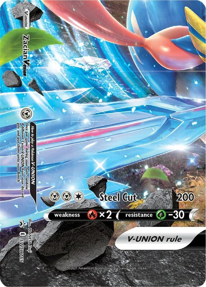 Zacian V-UNION - SWSH165 - SWSH165 Promo SWSH: Sword & Shield Promo Cards