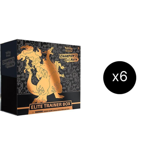 Champion's Path Elite Trainer Box Case Pokémon card