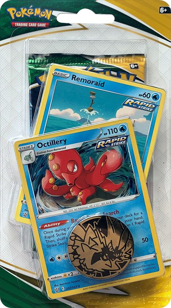 Evolving Skies Single Pack Blister [Octillery] Pokémon card