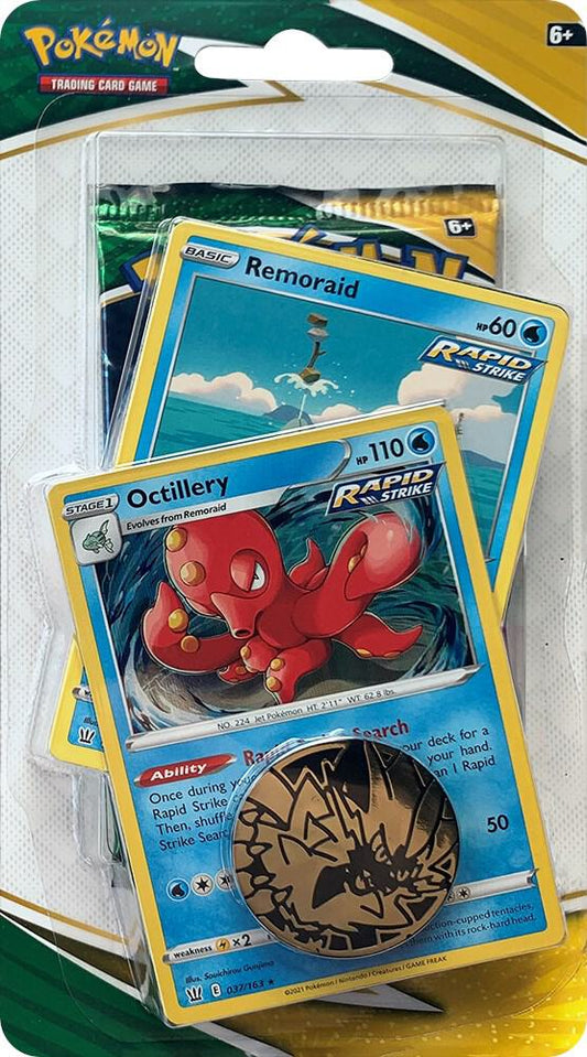 Evolving Skies Single Pack Blister [Octillery] Pokémon card