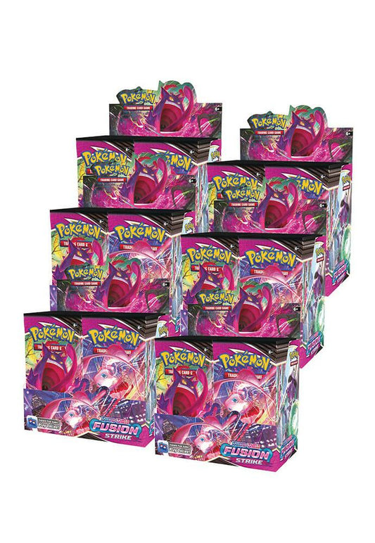 Fusion Strike Booster Box Case Pokémon card