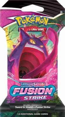 Fusion Strike Sleeved Booster Pack Pokémon card