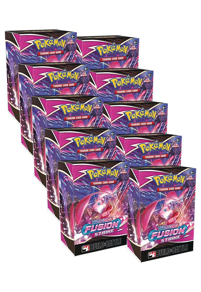 Fusion Strike Build & Battle Box Display Pokémon card