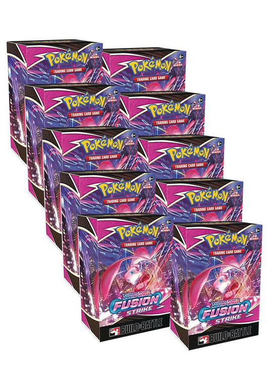 Fusion Strike Build & Battle Box Display Pokémon card