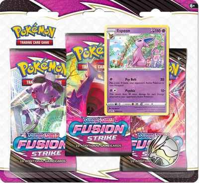 Fusion Strike 3 Pack Blister [Espeon] - SWSH08: Fusion Strike